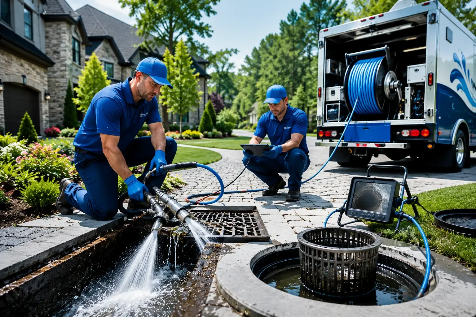 Local outdoor drain cleaning professionals in Running Springs, CA
